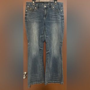 Seven7 Jeans Women Size 16 Boot Cut Low Rise Denim Luxe